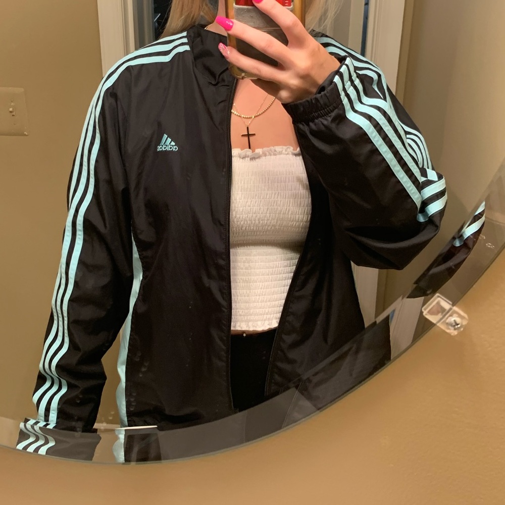 Adidas Zip Up Windbreaker